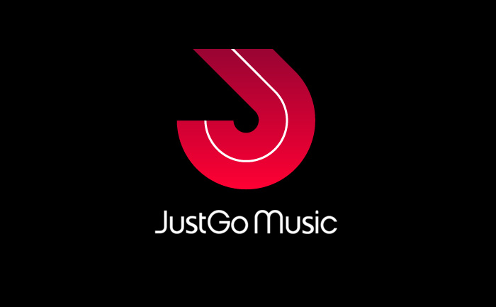 Just Go Music logo design